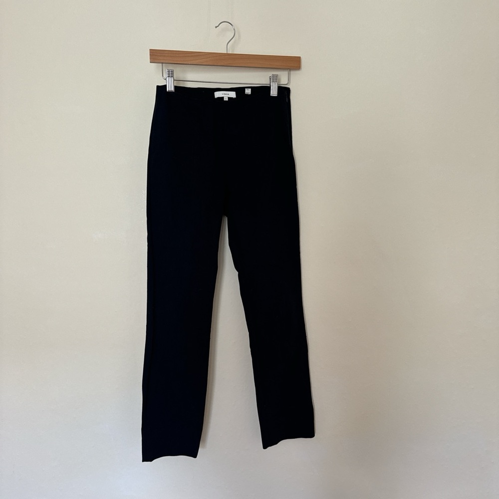 Vince Black Straight Leg Pants